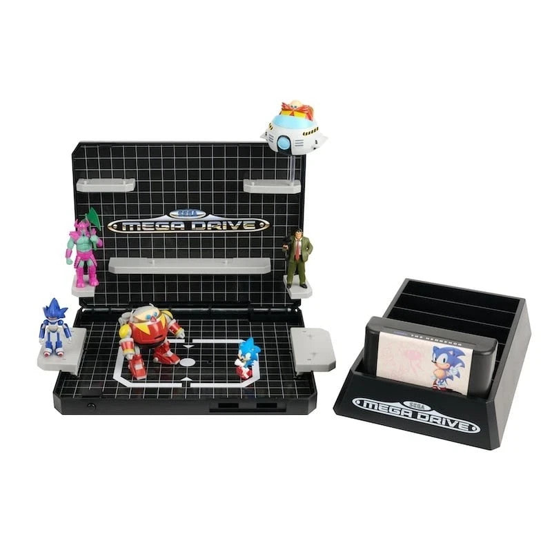 Prenotazione Console Heroes Sonic the Hedgehog Boss Level 1 Mega Drive diorama