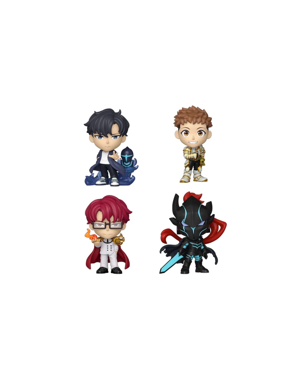 Funko Pop! Mini Vinyl Figures Solo Leveling | Funko exclusive Complete pack 4pc