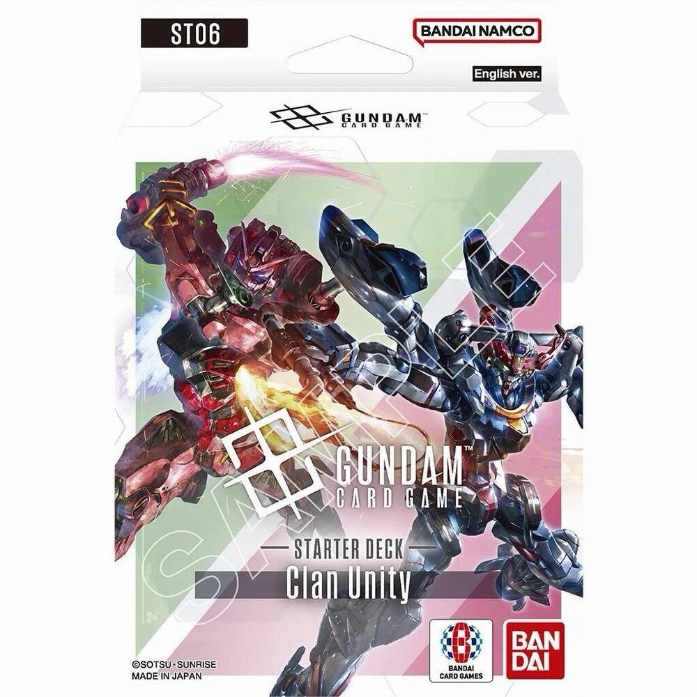 Gundam Card Game - Starter Deck Clan Unity ST06 - ENG New Sealed First Print
