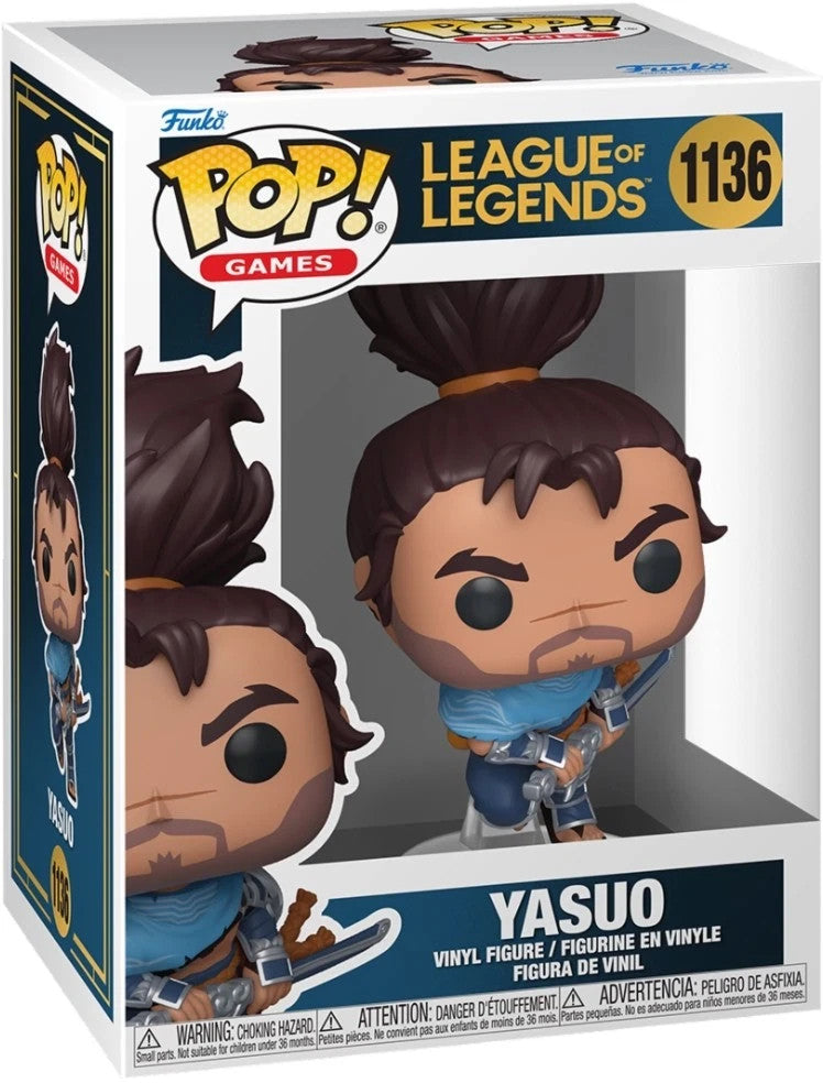Figura - League Of Legends: Funko Pop! Games - Yasuo (vinyl Figure 1136)