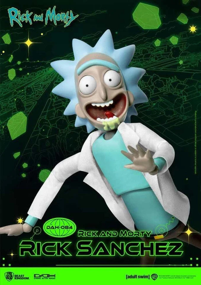 RICK & MORTY - Rick Sanchez 1/9 Dynamic 8ction Heroes Action Figure Beast Kingdo