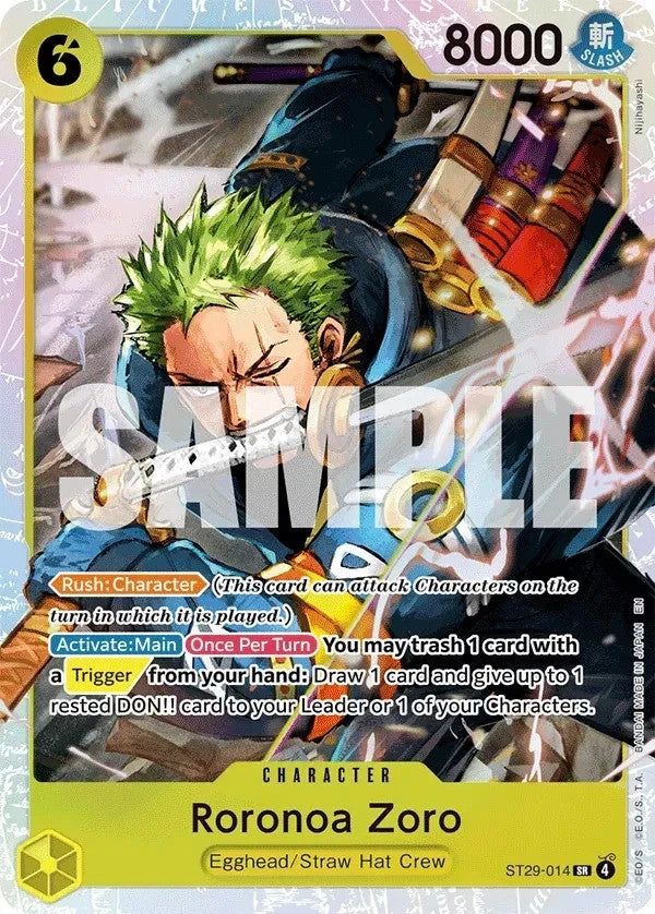 One Piece Card Game Starter Deck ST-29 Egghead ENG