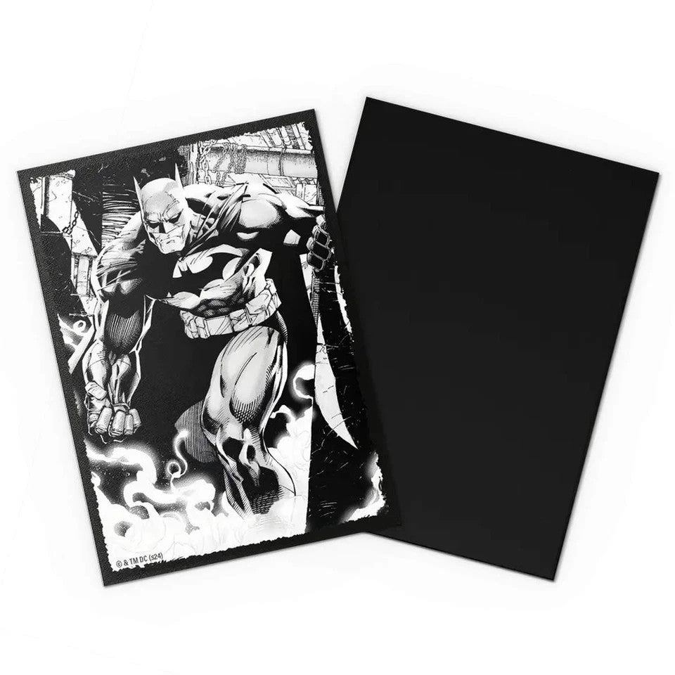 100 Buste Sleeves Dragon Shield - Matte Dual Art Dark Knight Batman Magic