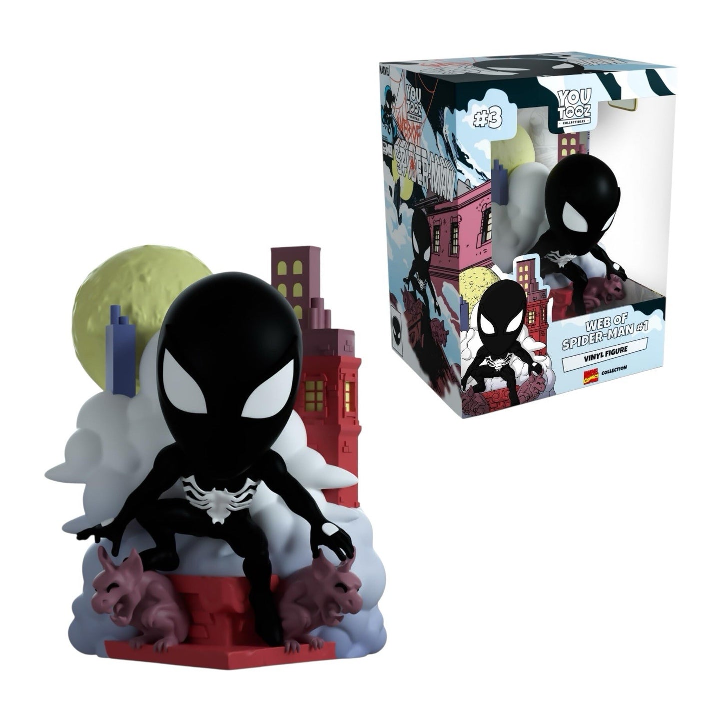 Marvel Vinyl Figure Diorama Web of Spider-Man 12 cm YOU TOOZ #1