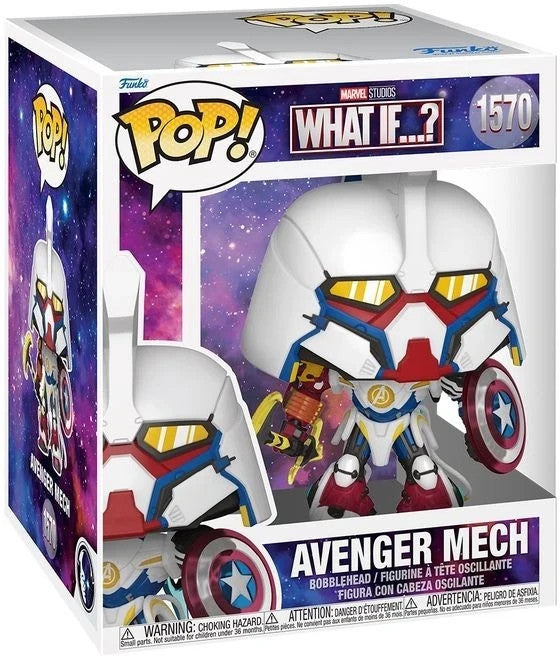 Merchandising Marvel: Funko Pop! Super - What If S5 - Super Mech (Vinyl Figure 1