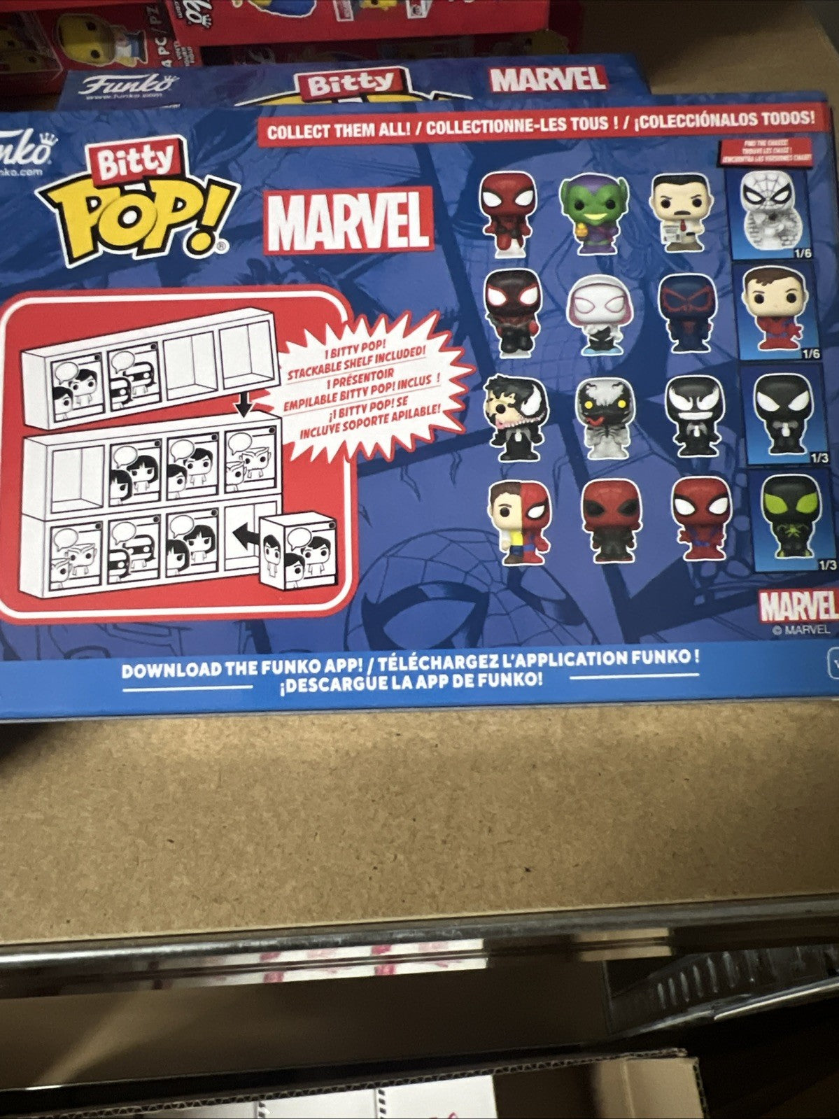 FUNKO BITTY POP 4 Pack Marvel Spider-Man Venom