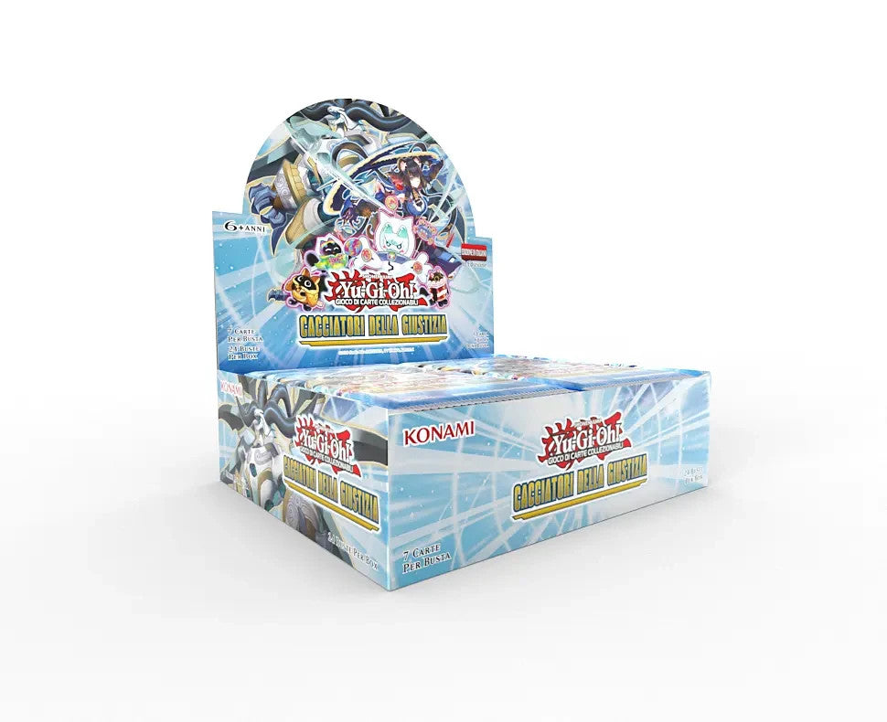 Box YUGIOH CACCIATORI DELLA GIUSTIZIA Justice Hunters Italiano