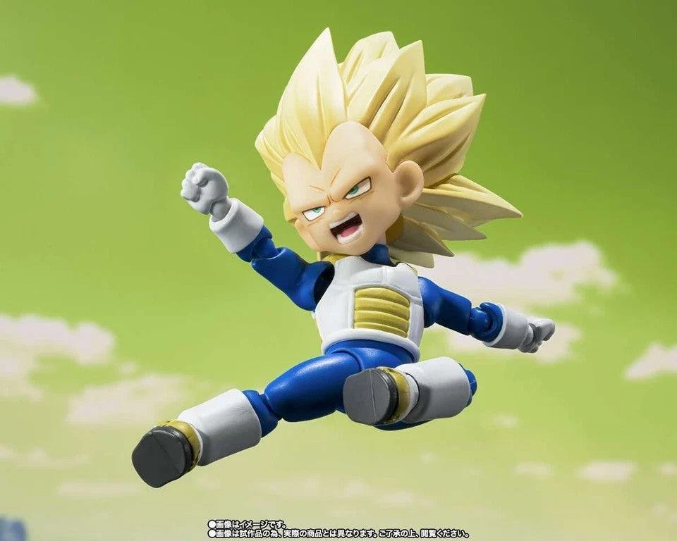 Bandai SHF Dragon Ball Daima S.H. Figuarts Super Saiyan 3 Vegeta (Mini)