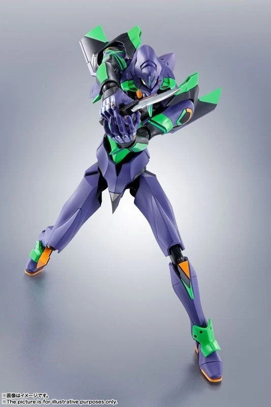 Bandai Robot Damashi Rebuild of Evangelion Unit-01 & Spear of Cassius Renewal Co