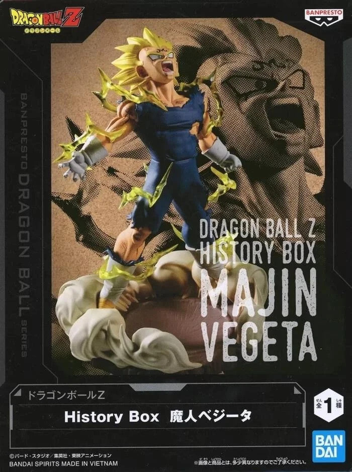 DRAGON BALL Z - History Box - Majin Vegeta SSJ Pvc Figure Banpresto