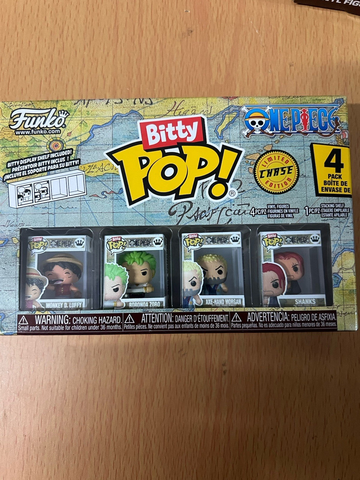 One Piece Funko Pop! Bitty Pop (4 Pack) Chase of photo