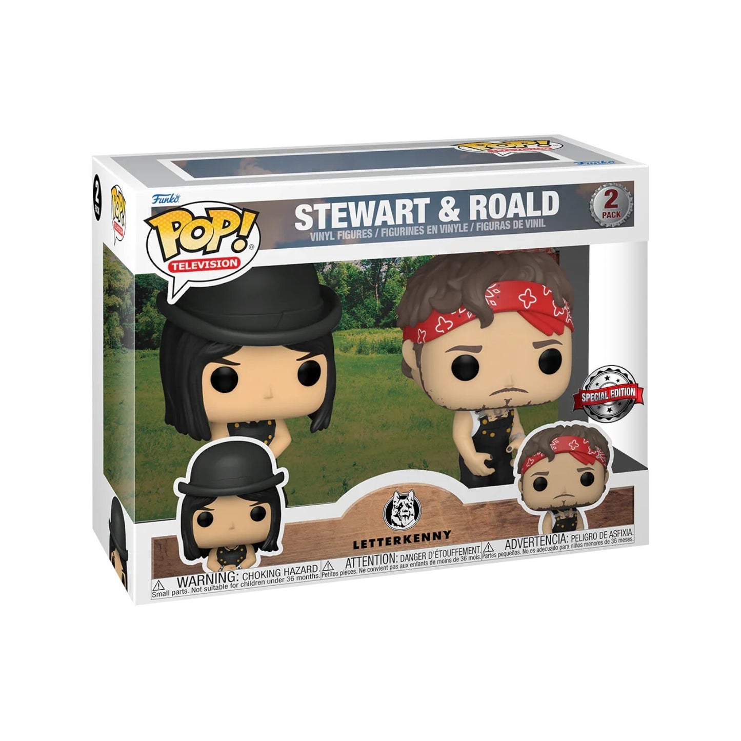 Funko POP! television 2pack - Stewart & Roald - Letterkenny - special edition