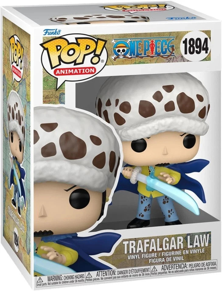 Merchandising One Piece: Funko Pop! Animation - Trafalgar Law With Anesthesia (V