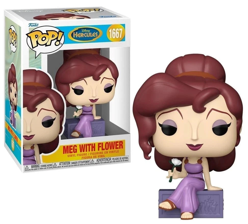 Merchandising Disney: Funko Pop! - Hercules (25Th Anniversary) - Meg With Flower