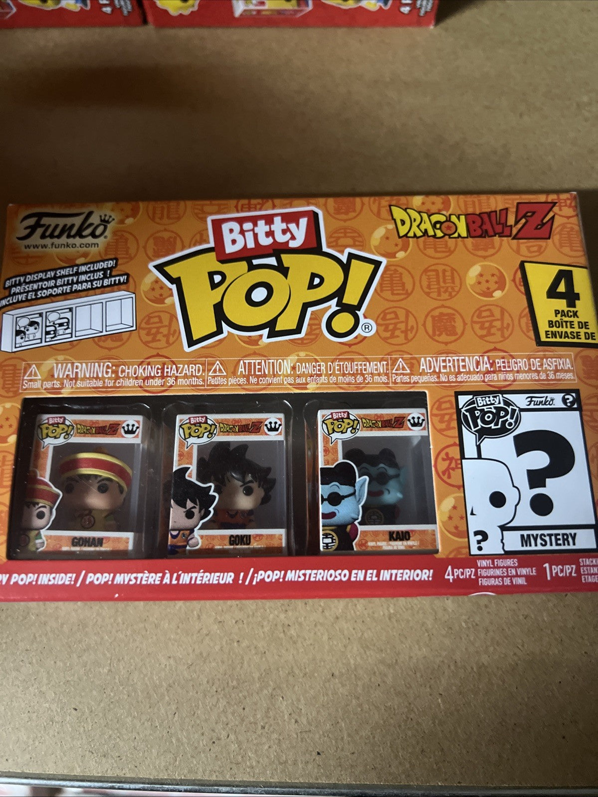 Dragon Ball Bitty Pop! Vinile Figura 4-Pack Serie 1 2,5 Cm Funko