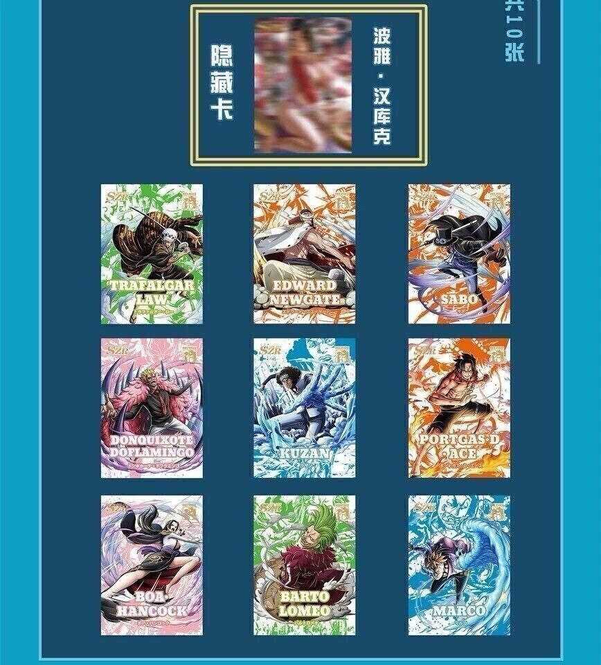 One Piece Trading Card 8 Pack Booster Box Anime TCG New Sealed 25th Shanks RARE