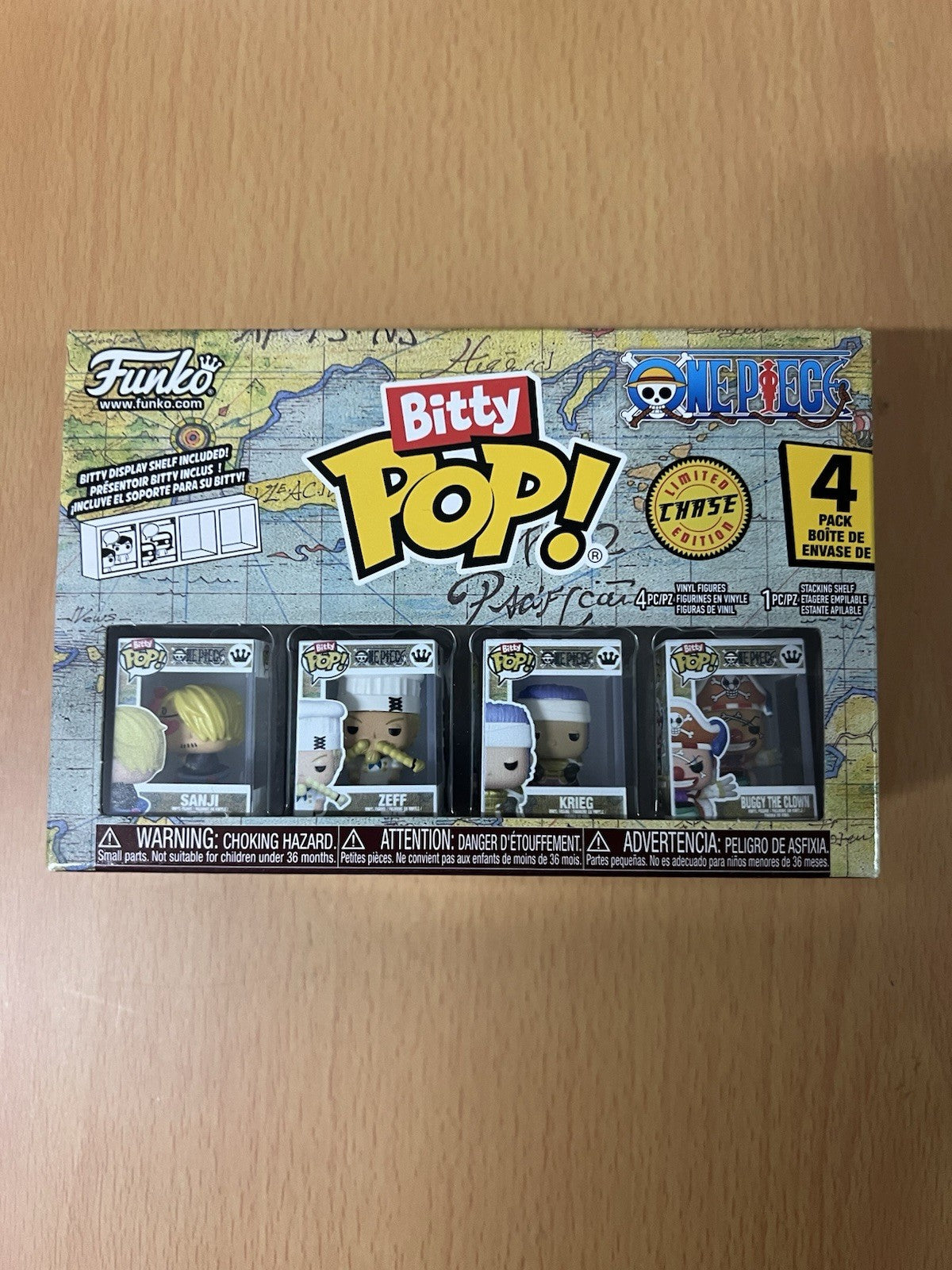 One Piece Funko Pop! Bitty Pop (4 Pack) Chase of photo