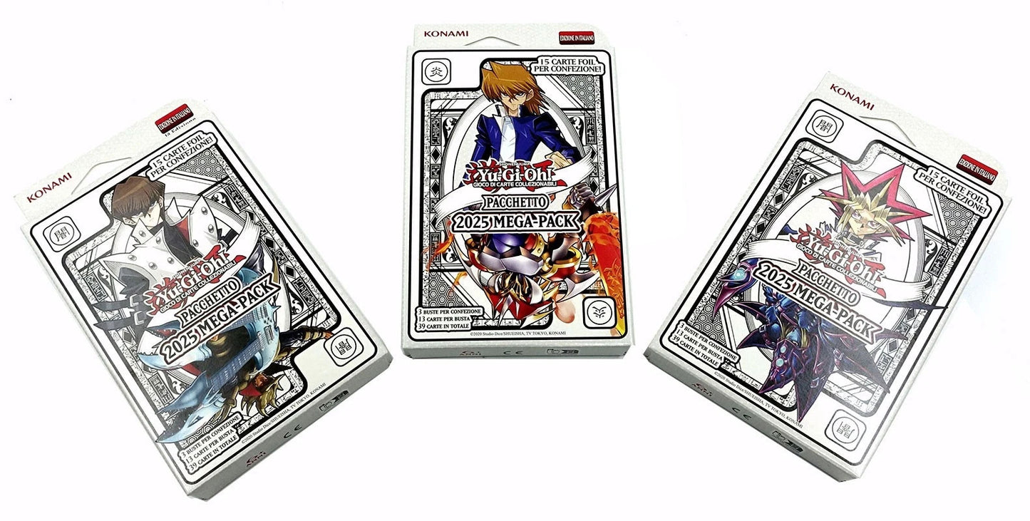 Tuckbox YUGIOH • 2025 Mega Pack Bundle MP25 • ITALIANO • Konami • 1 mega pack