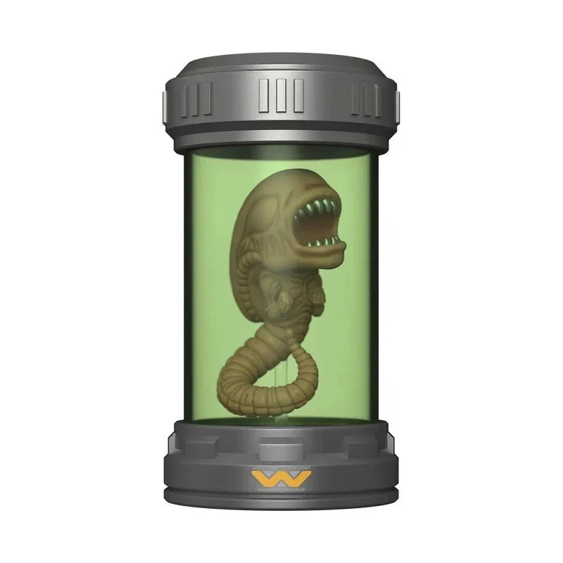 FUNKO POP! MOVIES PREMIUM ALIEN XENOMORPH CHESTBURSTER #1988 SI ILLUMINA NUOVO