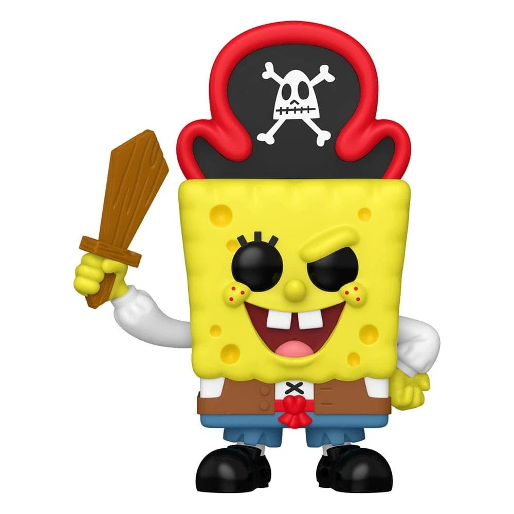 Spongebob Squarepants Pop! Vinile Figura Squarepants (pirate) 9 Cm Funko