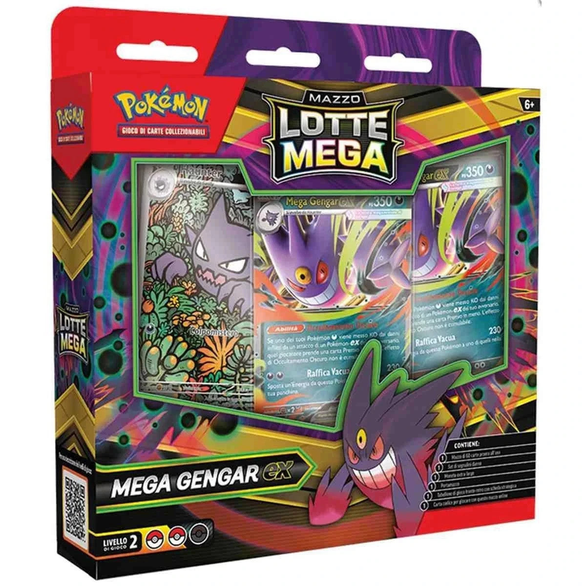 POKEMON TCG DECK MAZZO LOTTE MEGA GENGAR EX - ITA NUOVO SIGILLATO