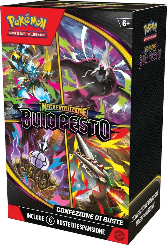 Pokemon Buio Pesto Bundle da 6 buste - Sealed - Italiano