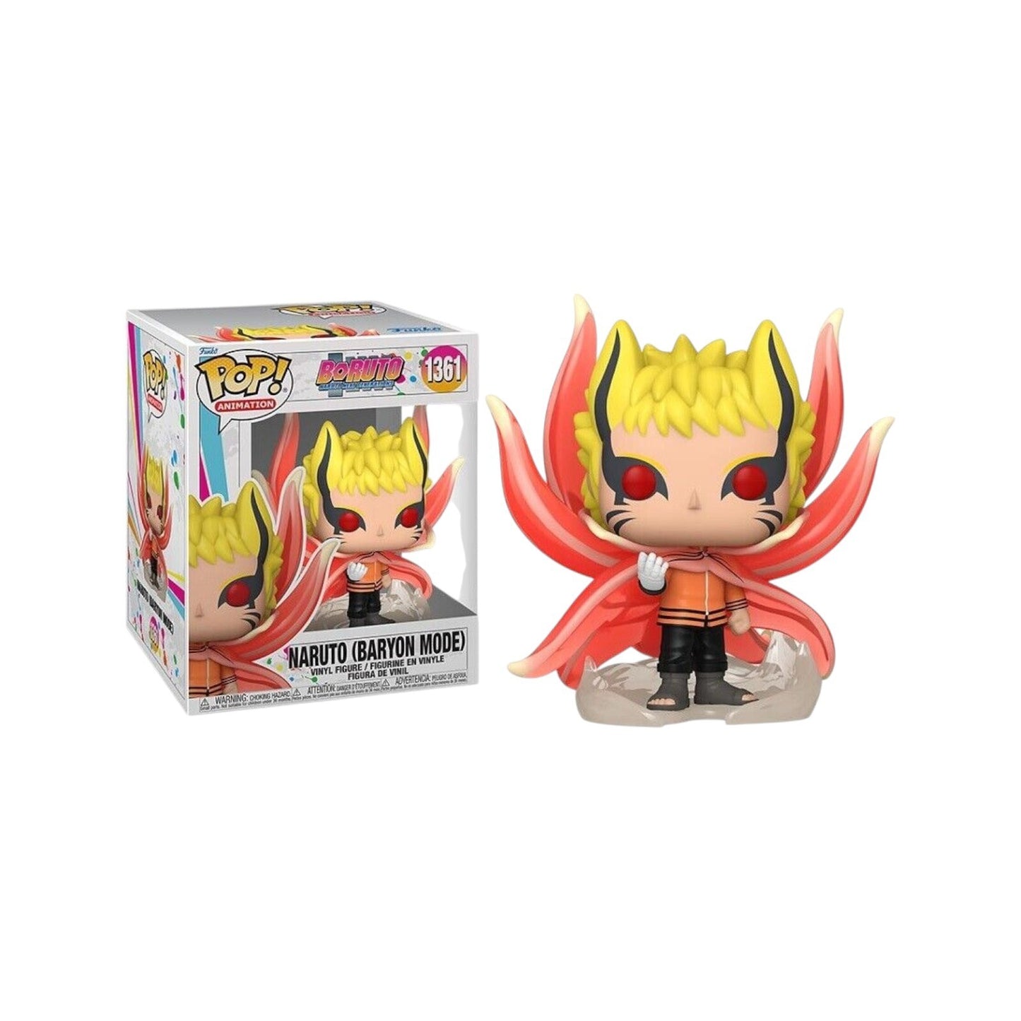 Boruto Naruto Baryon Mode Funko Pop! Animation 1361 Vinyl Figure 15cm Oversized