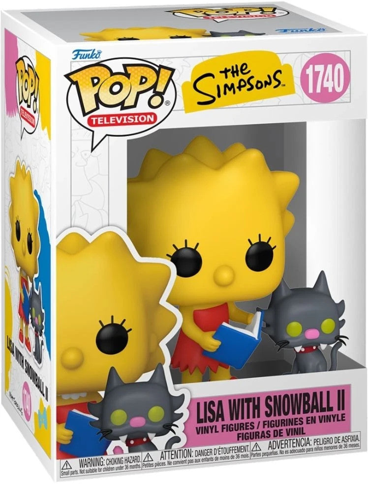 Funko POP TELEVISION Simpson Lisa With Snowball 1740