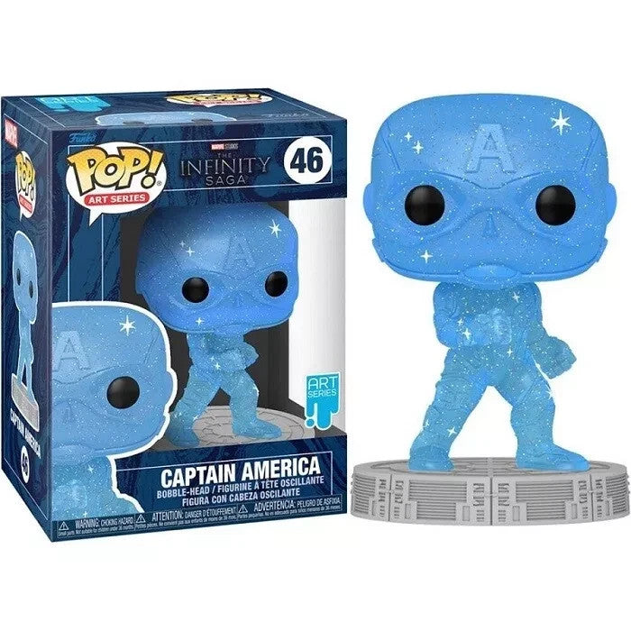 FUNKO POP VINYL FIGURE MARVEL INFINITY SAGA CAPTAIN AMERICA 46 NEW