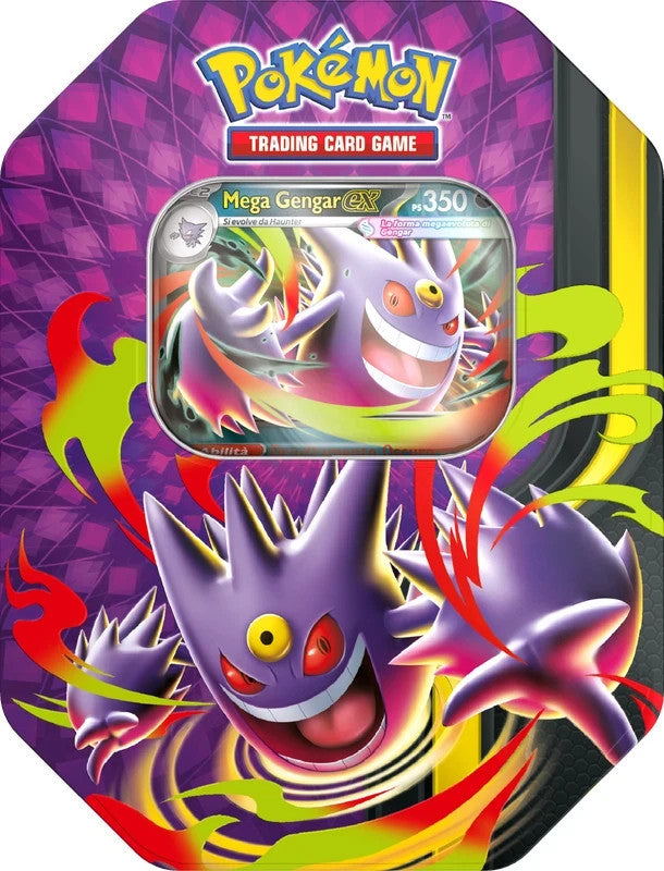 Pokemon Tin da Collezione Mega Chiarodiluna - Bundle 2Pz- ITALIANO