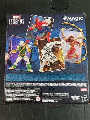 Marvel Legends Magic: The Gathering Action Figura Mary Jane Watson Danneggiato