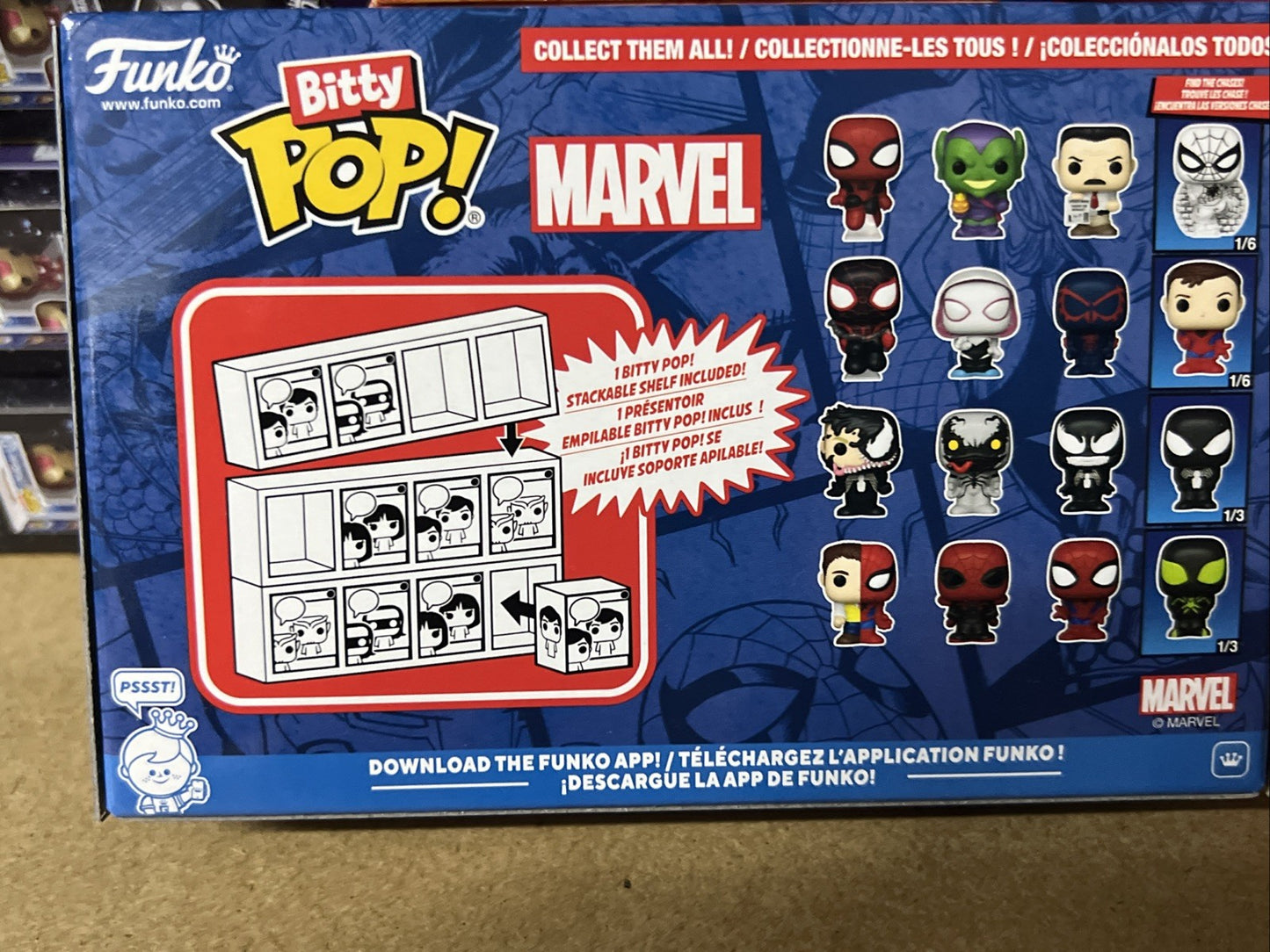 Merchandising Marvel: Funko Bitty Pop - Spider-Man - Spider-Man 4Pk