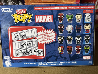 Merchandising Marvel: Funko Bitty Pop - Spider-Man - Parker Split 4Pk