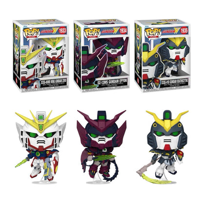 Mobile Suit Gundam Wing Pop! Plus Vinyl Figure complete pack