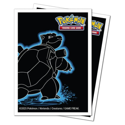 Ultra Pro Apex Sleeves Standard Pokemon Neon Kanto Blastoise 105 ct