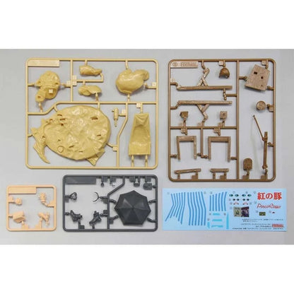 PORCO ROSSO HIDEOUT 1/48 TO PAINT MK Model Kit Studio Ghibli