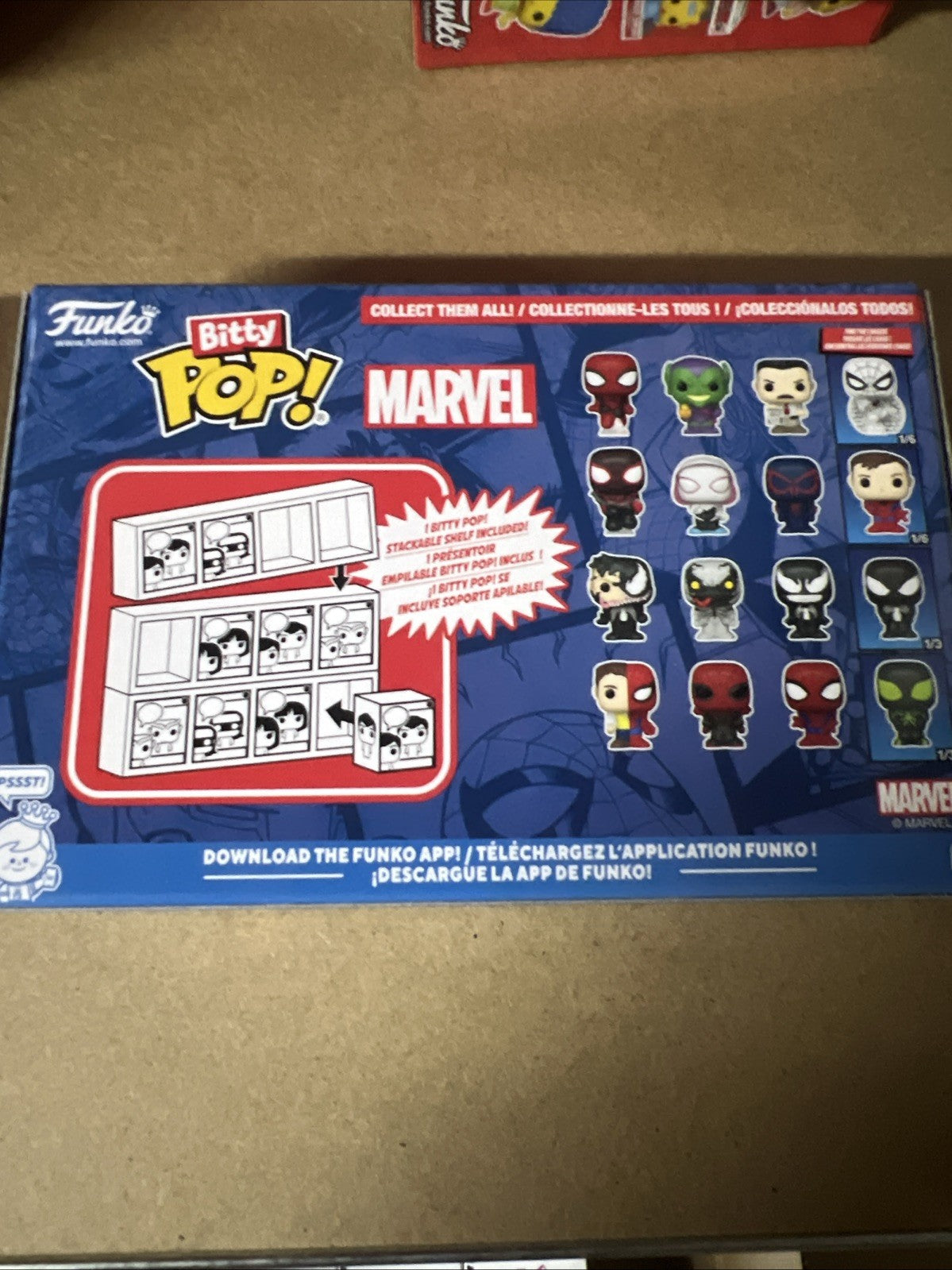 Merchandising Marvel: Funko Bitty Pop - Spider-Man - Parker Split 4Pk