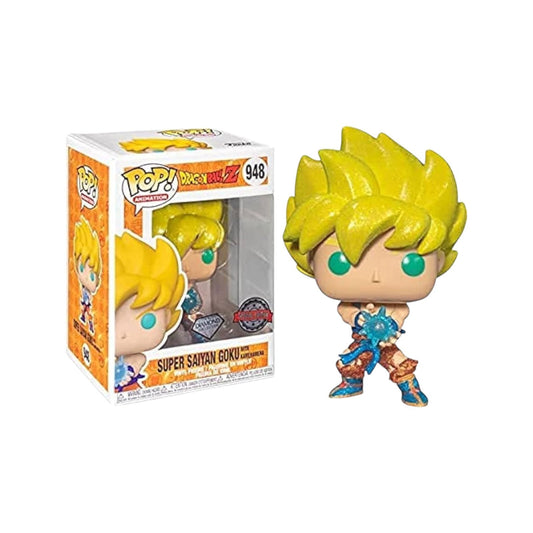 Dragon Ball Z Pop! Animation Figure Goku Kamehameha 9cm Diamond Collection Funko