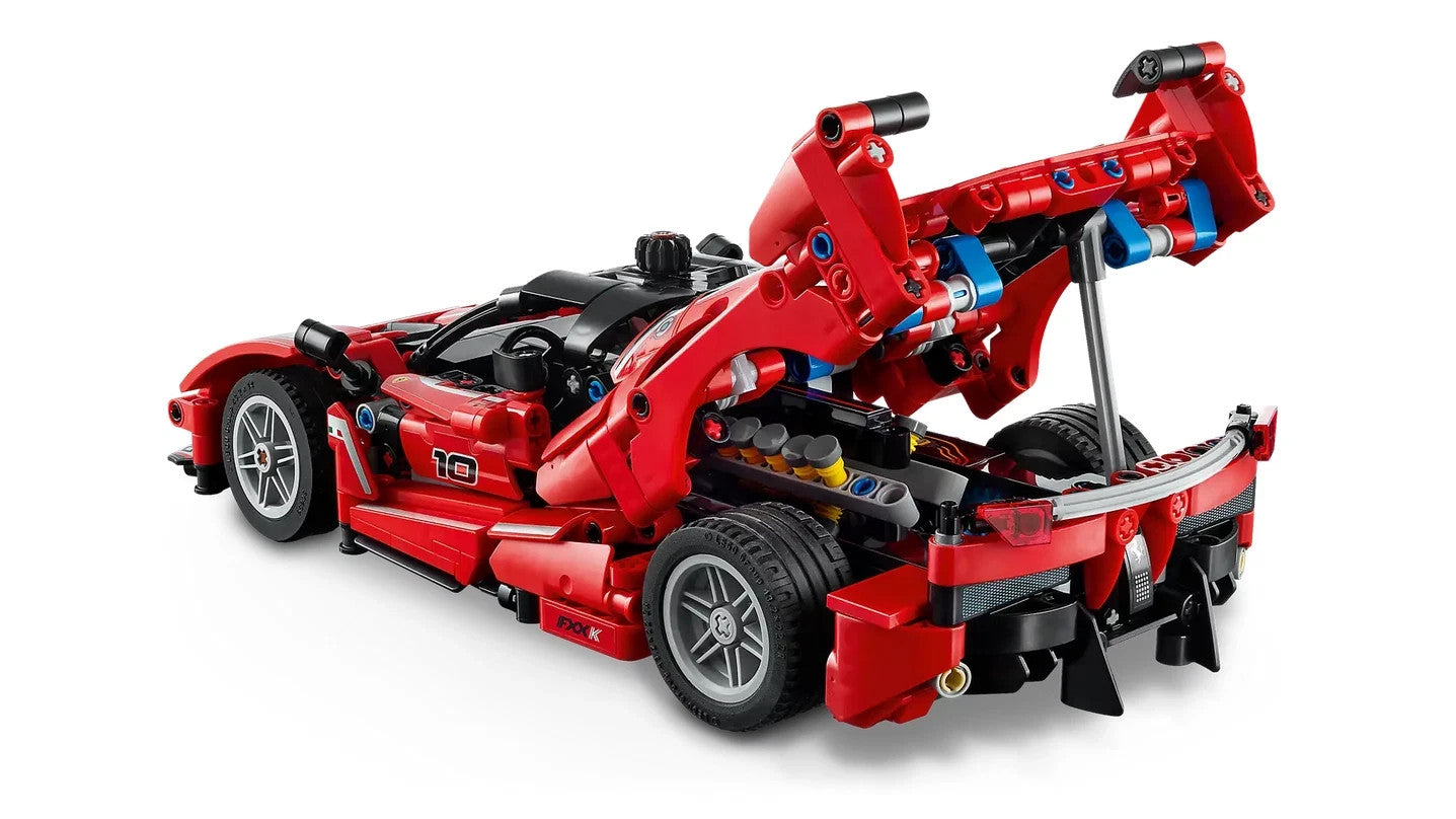 Lego Technic 42212 Ferrari FXX K con motore V12 con pistoni mobili portiere