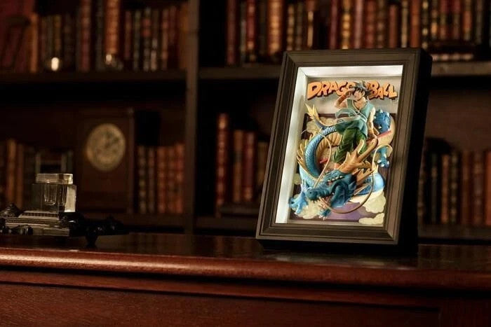 DRAGON BALL Z Tamashii Art 3D Relief Picture Son Goku & Dragon Bandai