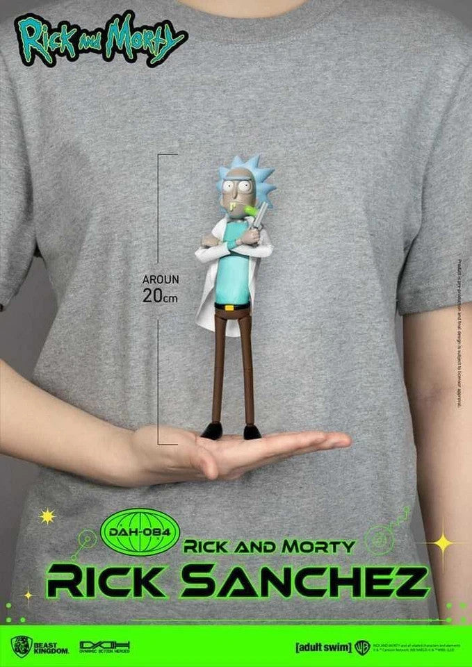 RICK & MORTY - Rick Sanchez 1/9 Dynamic 8ction Heroes Action Figure Beast Kingdo
