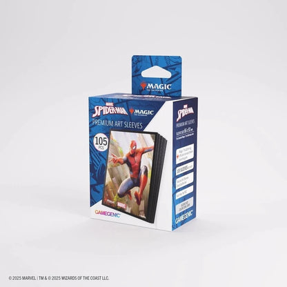 Magic x Spider-Man: 105 Bustine Premium Art Sleeves SPIDERMAN Gamegenic mtg