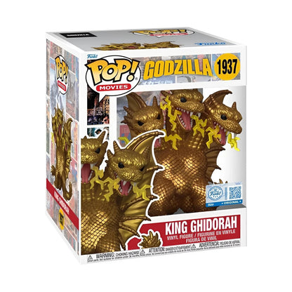 FUNKO POP MOVIES GODZILLA - KING GHIDORAH 1937 EXCLUSIVE VINYL FIGURE NEW!