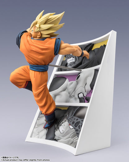 Bandai Figuarts Zero Dragon Ball Z Super Saiyan Son Goku Trail of Battles 22 cm