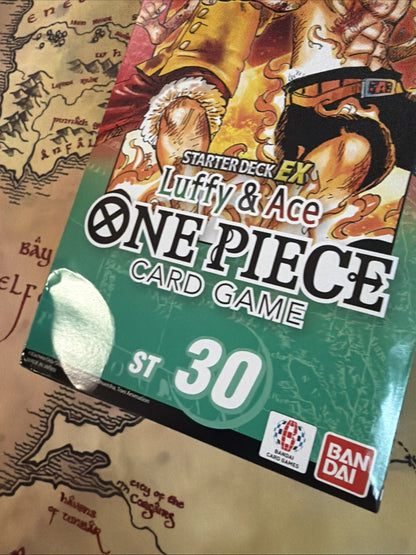 ONE PIECE Card Game - ST30 - Starter Deck EX Luffy Ace - EN - Scatola Difetti