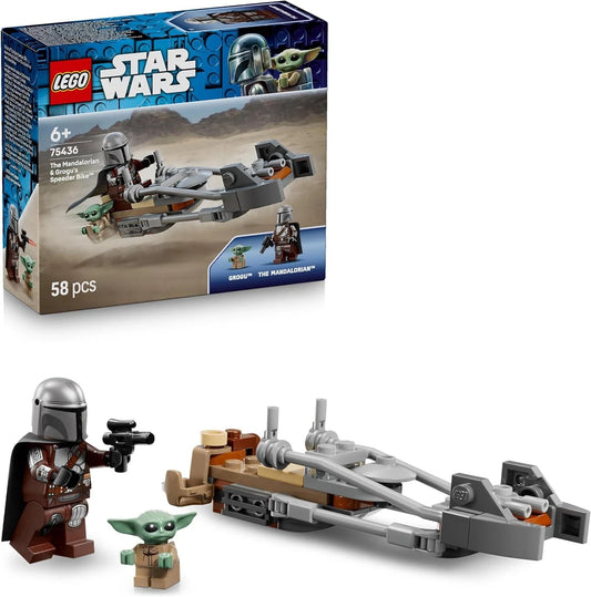 LEGO Set 75436 - The Mandalorian e Grogu's Speeder Bike