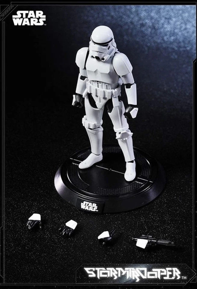Blokees Star Wars Champion Class 02 Stormtrooper Evergreen Model Kit Action Figu
