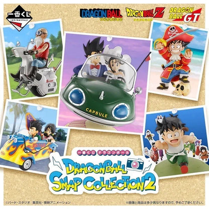 DRAGON BALL SON GOKU & CHICHI FIGURE BANDAI ICHIBANSHO SNAP COLLECTION 2 15CM
