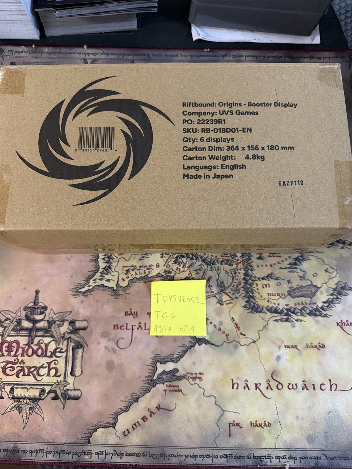 Riftbound TCG Sealed CASE 6x Set One Origins Booster Box - ENG ENGLISH