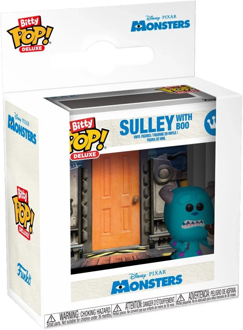 Merchandising Disney: Funko Bitty Pop Deluxe - Monsters Inc. - Doors With Sulley